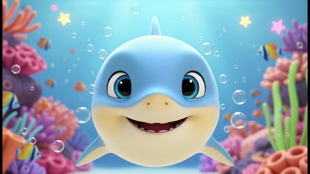 Baby Shark Dance | Fun Kids Song | Baby Shark Song for Children | Kids Rhymes & Songs | Cute Cartoon