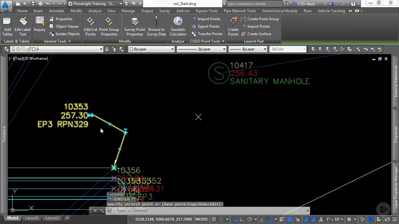 AutoCAD Points vs Civil 3D COGO Points