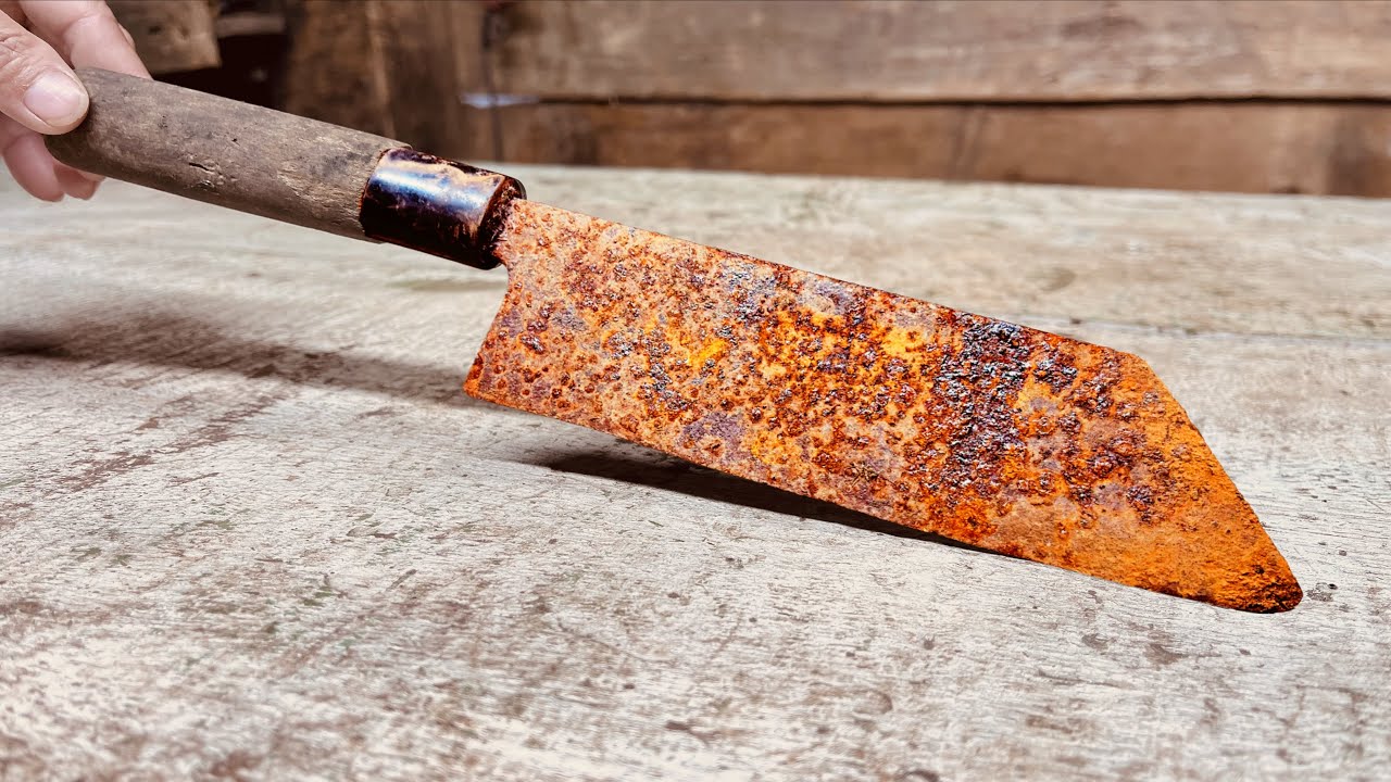 Restoring Old, Heavily Rusted Tools After Many Years