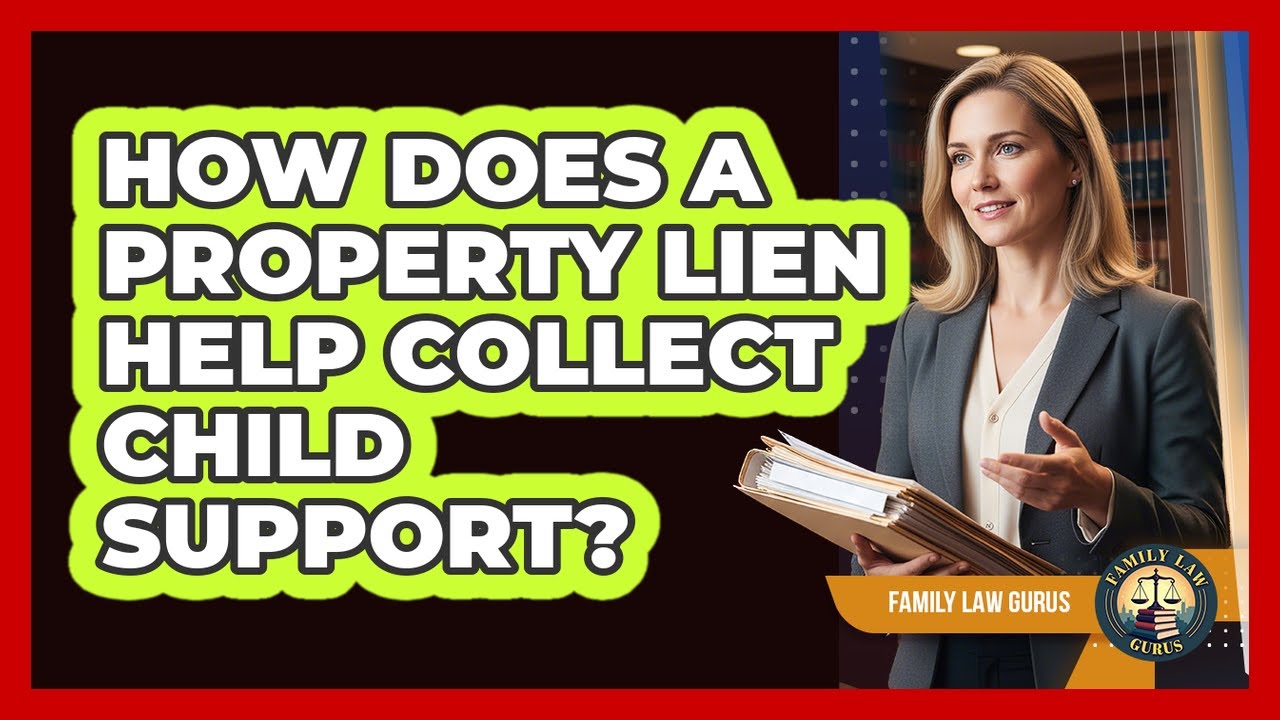 How Does A Property Lien Help Collect Child Support?