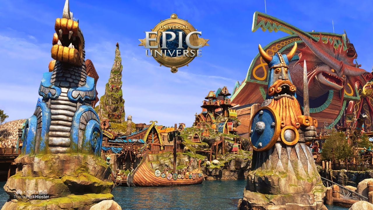 Relaxing Walking Tour of How to Train Your Dragon - Isle of Berk at Universal Epic Universe