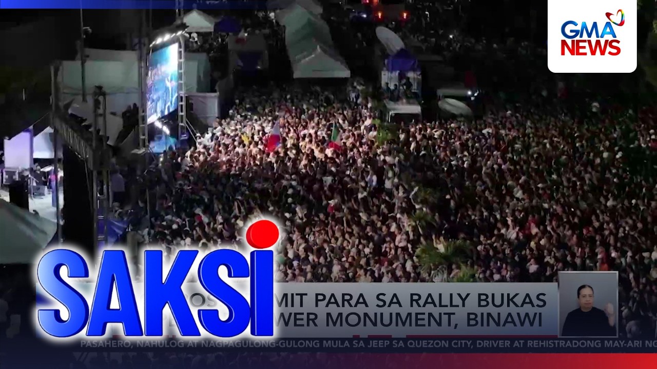 INC rally to push through in Manila after QC revokes EDSA permit for July 2 | Saksi