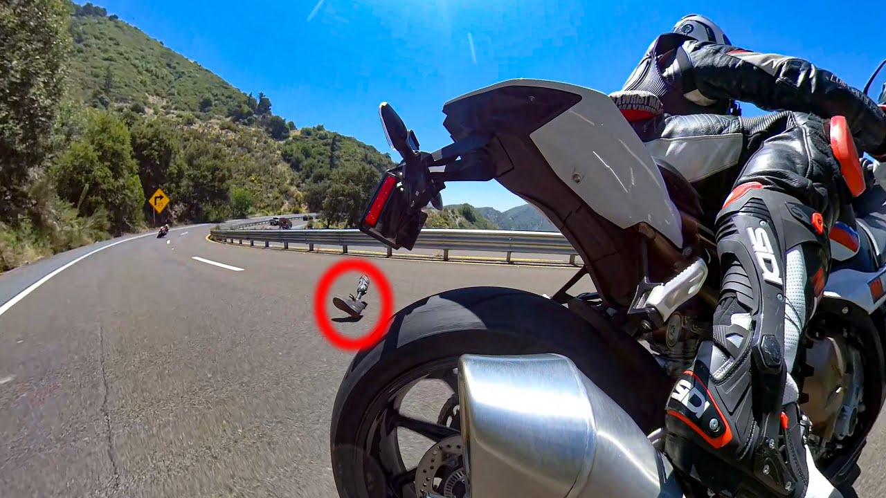 RIDER LOSES LEG ON THE CANYON🦿