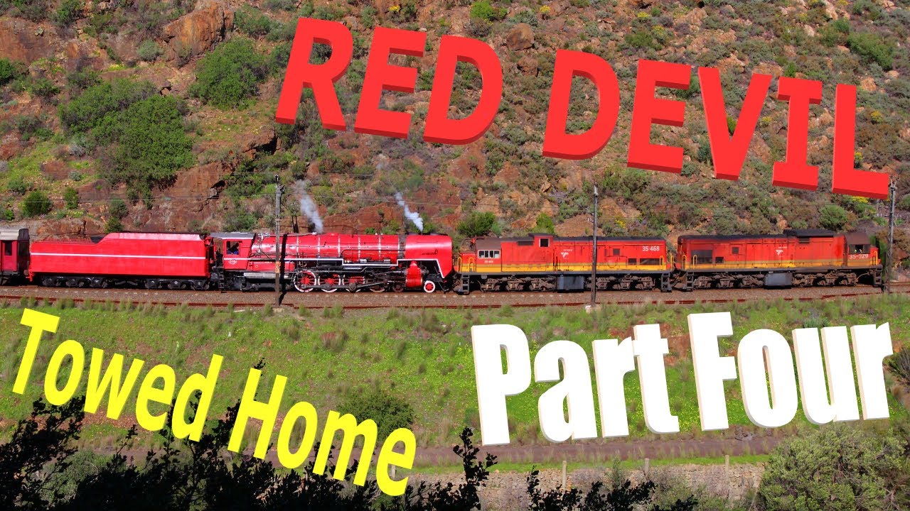 Red Devil - Inaugural Run - Part Four - Towed Home