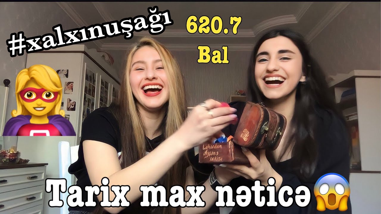 TARİX MAX NƏTİCƏ,3CÜ QRUP 620.7 BAL NECƏ YIĞDI? #xalxınuşağı #3 @zahrammdzd