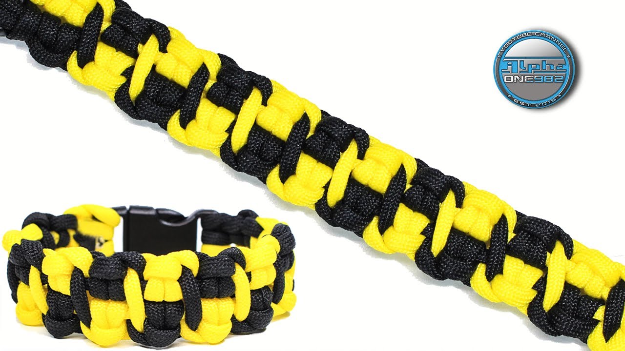 How to Make a Paracord Bracelet The Cabbie Paracord Tutorial DIY