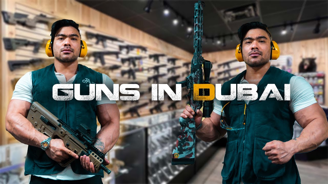 DUBAI'S BEST GUN COLLECTION TOUR - MUST SEE! @AmitthapaVlogs