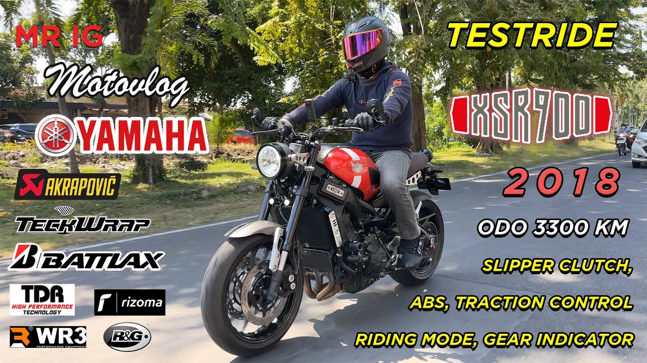 MOTOVLOG : #123 NAKED YAMAHA IDAMAN?!,  YAMAHA XSR 900 2018