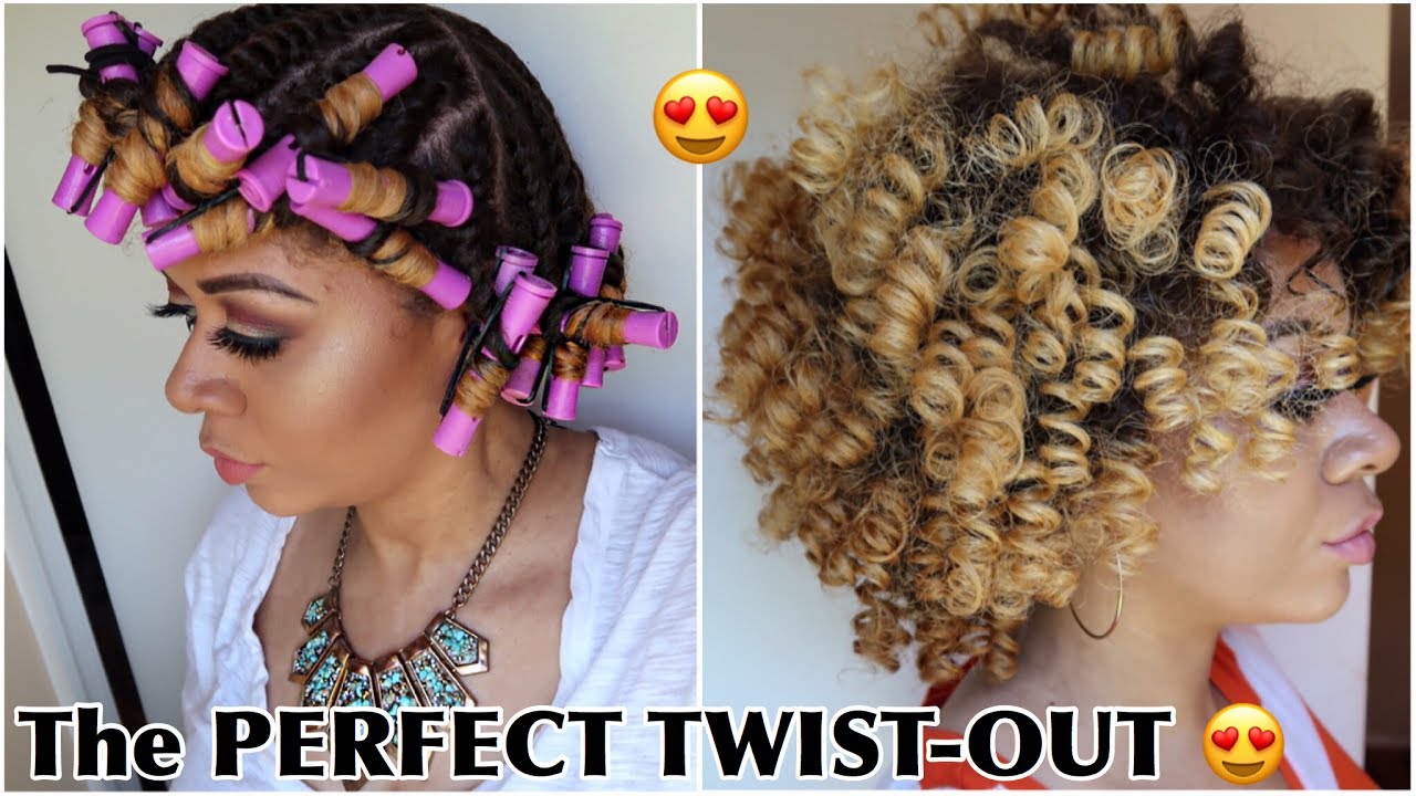How To Get The PERFECT Twist Out with Perm Rods DETAILED! | Natural Hair