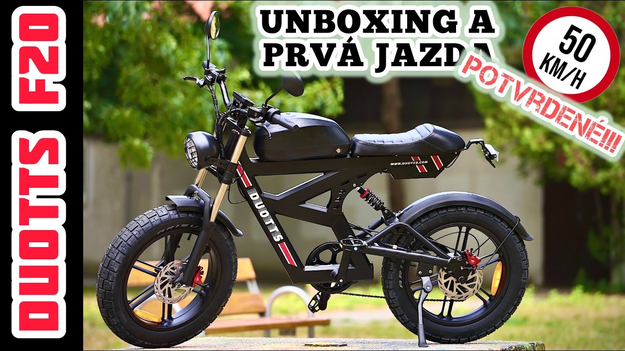 Duotts F20 - unboxing, prvá jazda a šľape to výborne | test maximálnej rýchlosti !!