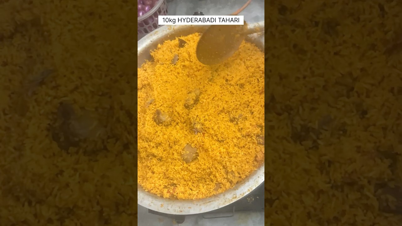 Hyderabadi tahari #tahari #10kg #taharirecipe #food #halalrecipesbymaliha #hyderabadifoods #cooking