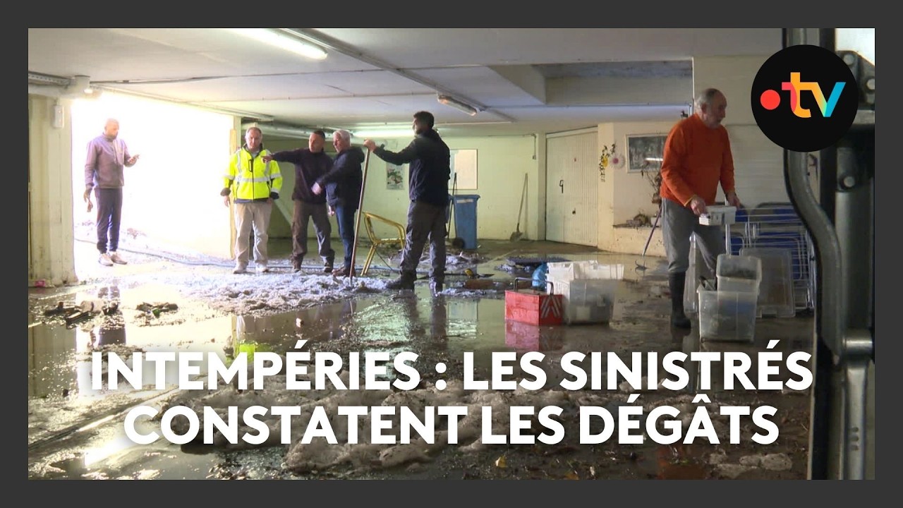Intempéries : les sinistrés découvrent l’ampleur des dégâts après les orages et inondations