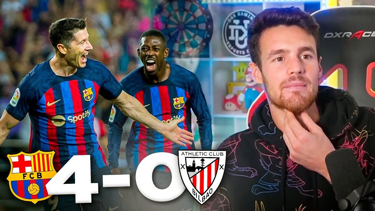 MI OPINI&Oacute;N SOBRE EL FC BARCELONA 4 - ATHLETIC CLUB 0