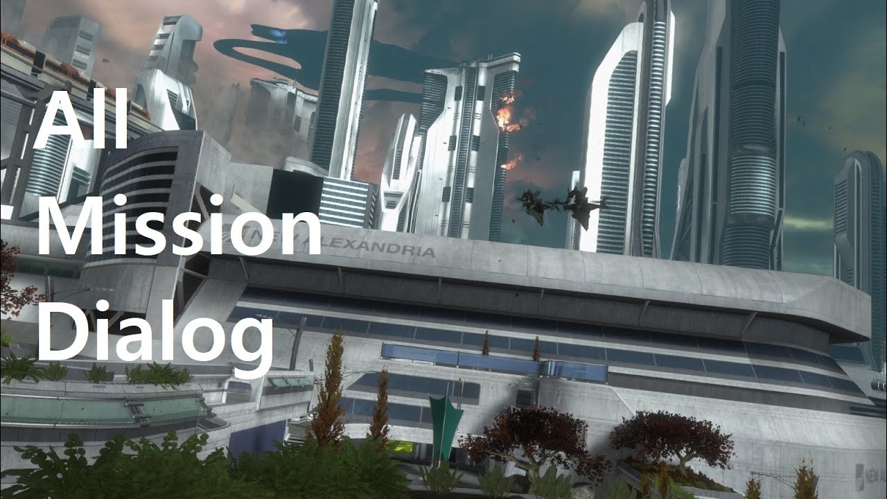 Halo: Reach - Exodus, All Mission Dialog