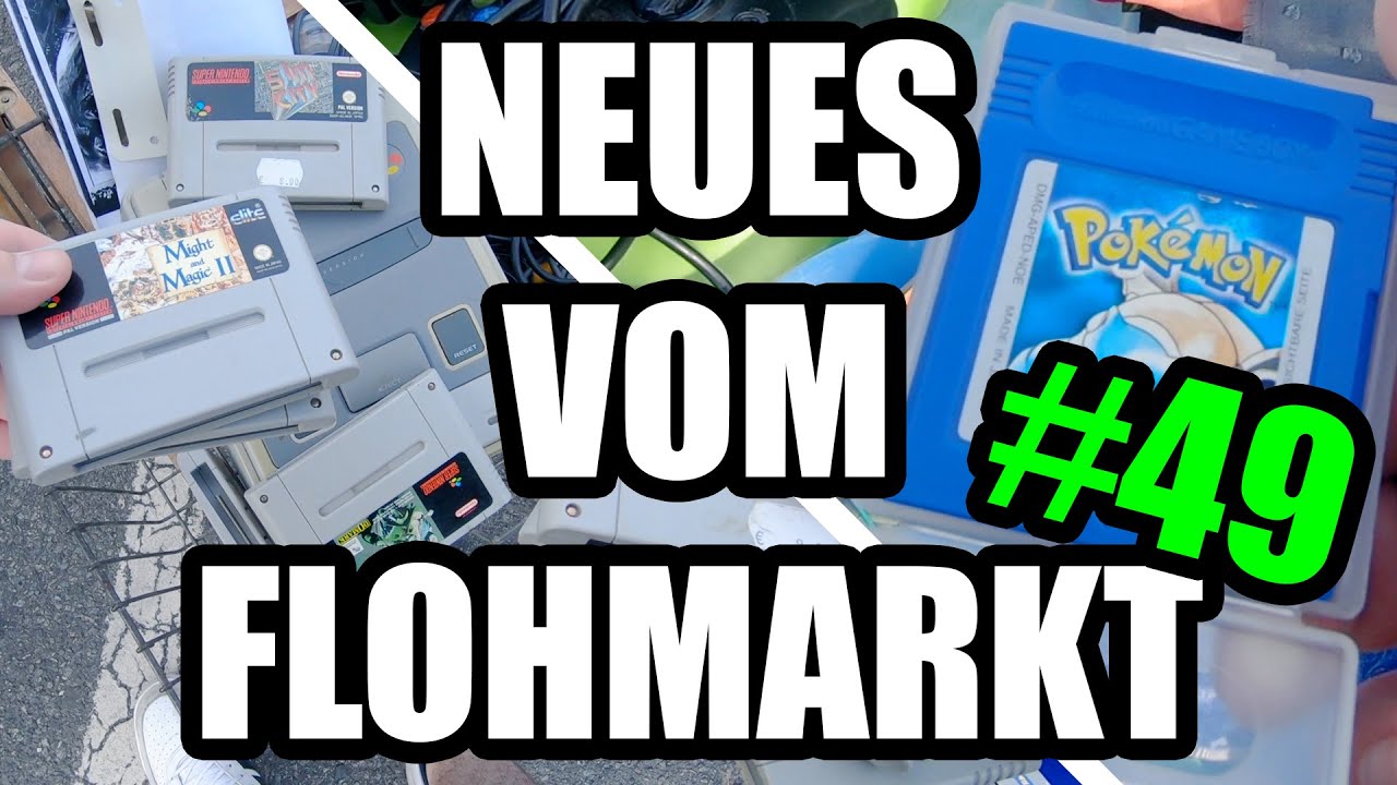 😍 Ein ganzer Markt voller Super Nintendo SNES 😍 Neues vom Flohmarkt #49