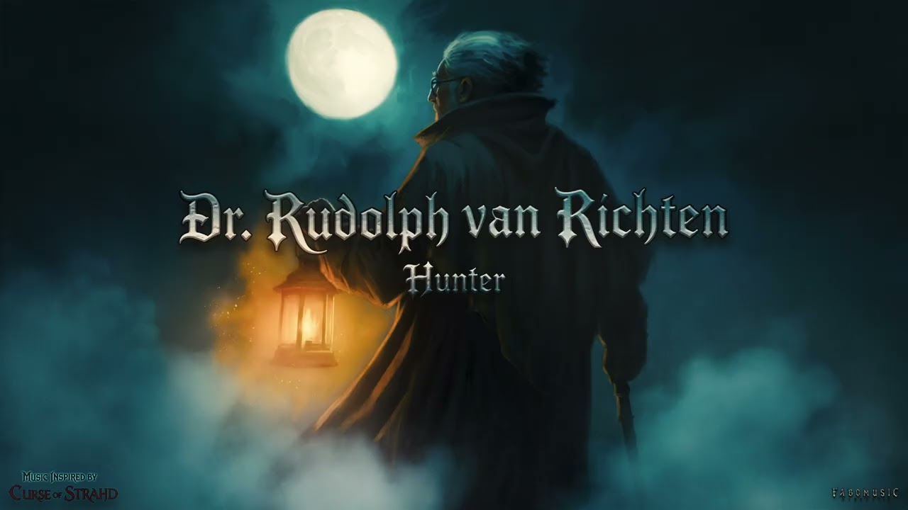 The Hunter | Van Richten Action Theme | 1h Loop | Unofficial Curse of Strahd Soundtrack
