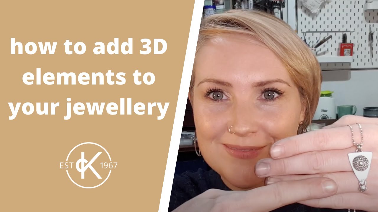 How To Add 3D Hollow Elements To Your Jewellery Designs | 12 Months Of Metal