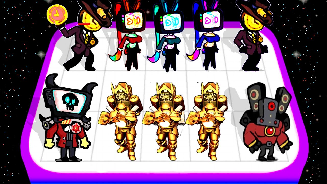 Cameraman vs All Bosses - Merge Monster Skibidi Toilet, All Monster Bosses vs  Alone Cameraman,
