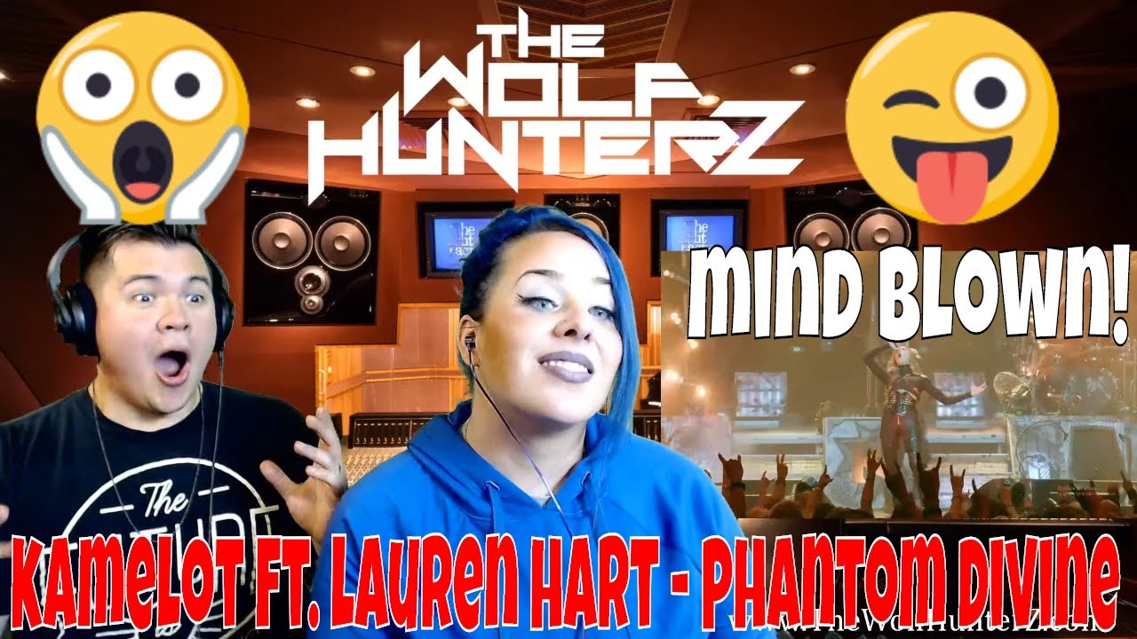 KAMELOT - Phantom Divine (Shadow Empire) ft. Lauren Hart | THE WOLF HUNTERZ Jon and Suzi Reaction