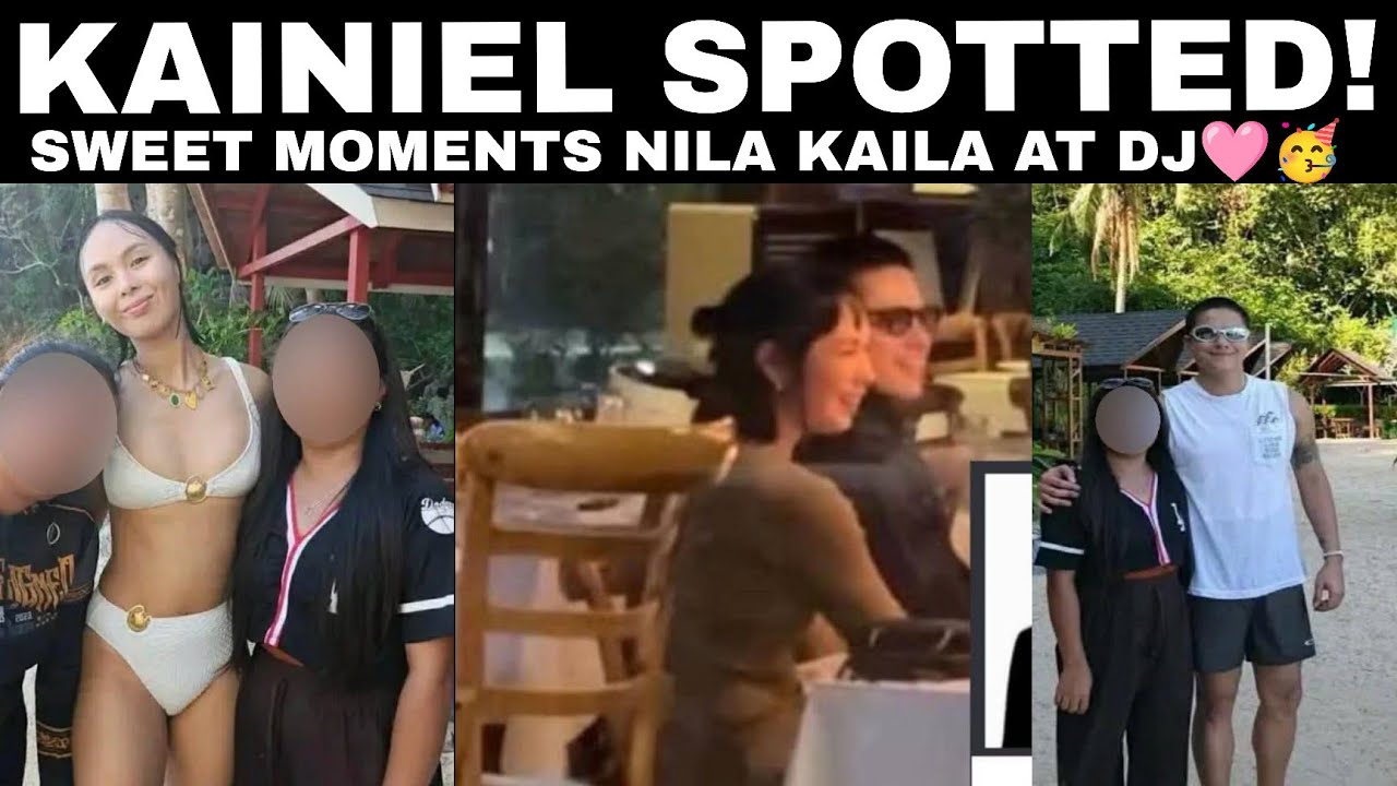 SWEET MOMENTS NILA KAILA ESTRADA AT DANIEL PADILLA SA PALAWAN SPOTTED!