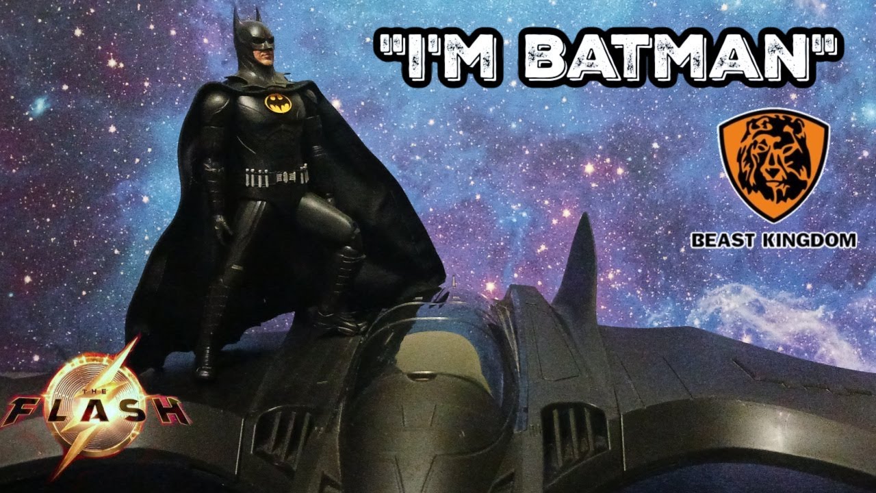 Is this the BEST live action Batman Figure?? Beast Kingdom The Flash  BATMAN Modern Suite Review!!!
