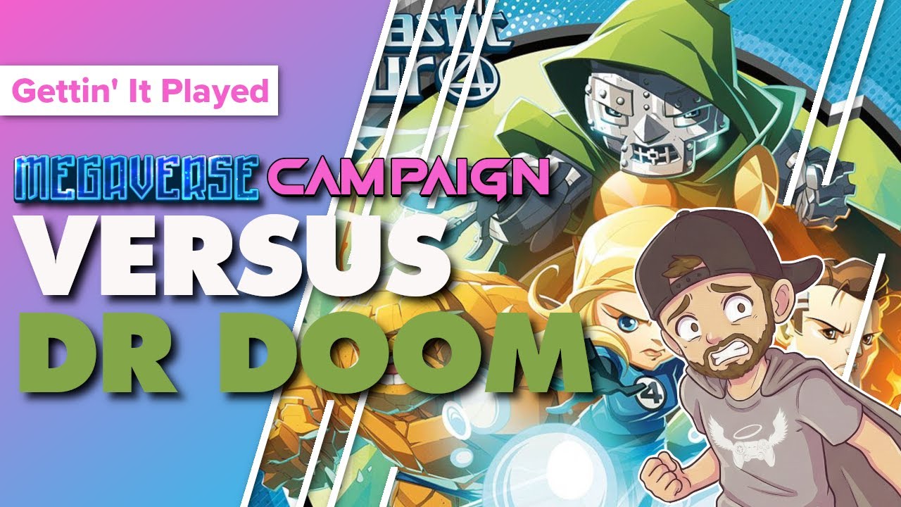 Marvel United Megaverse Campaign vs. Doctor Doom | Game #8 Fantastic Four