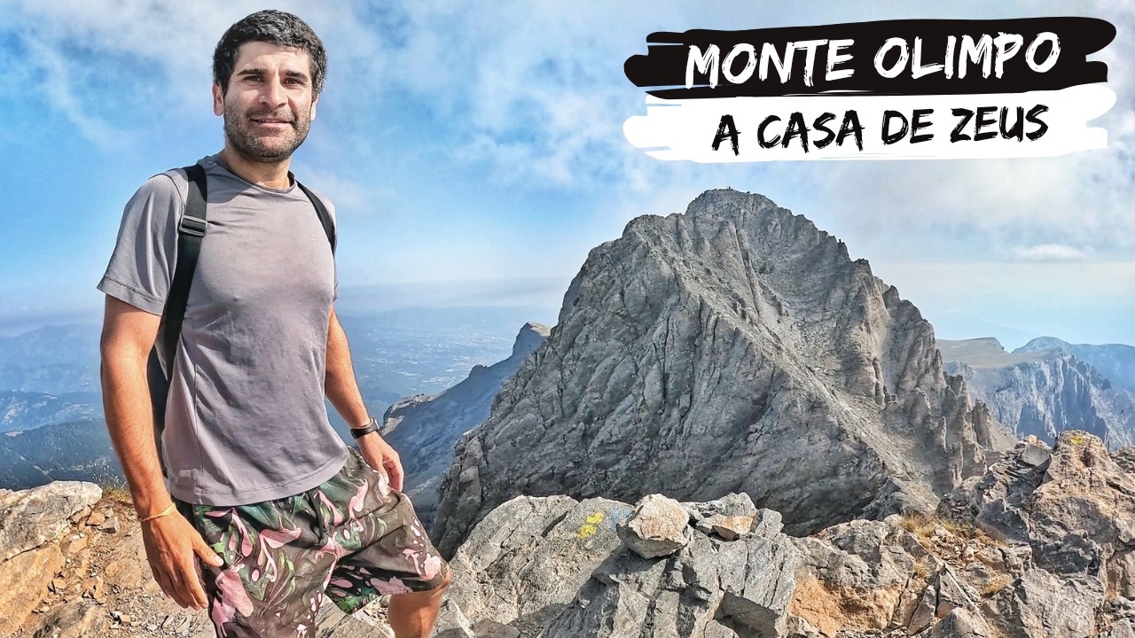 SUBIMOS O MONTE OLIMPO - Grécia