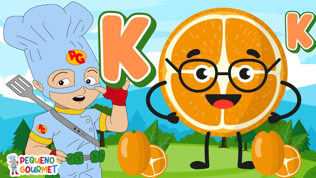 O PEQUENO GOURMET E O ALFABETO SAUDÁVEL LETRA K DE KINKAN