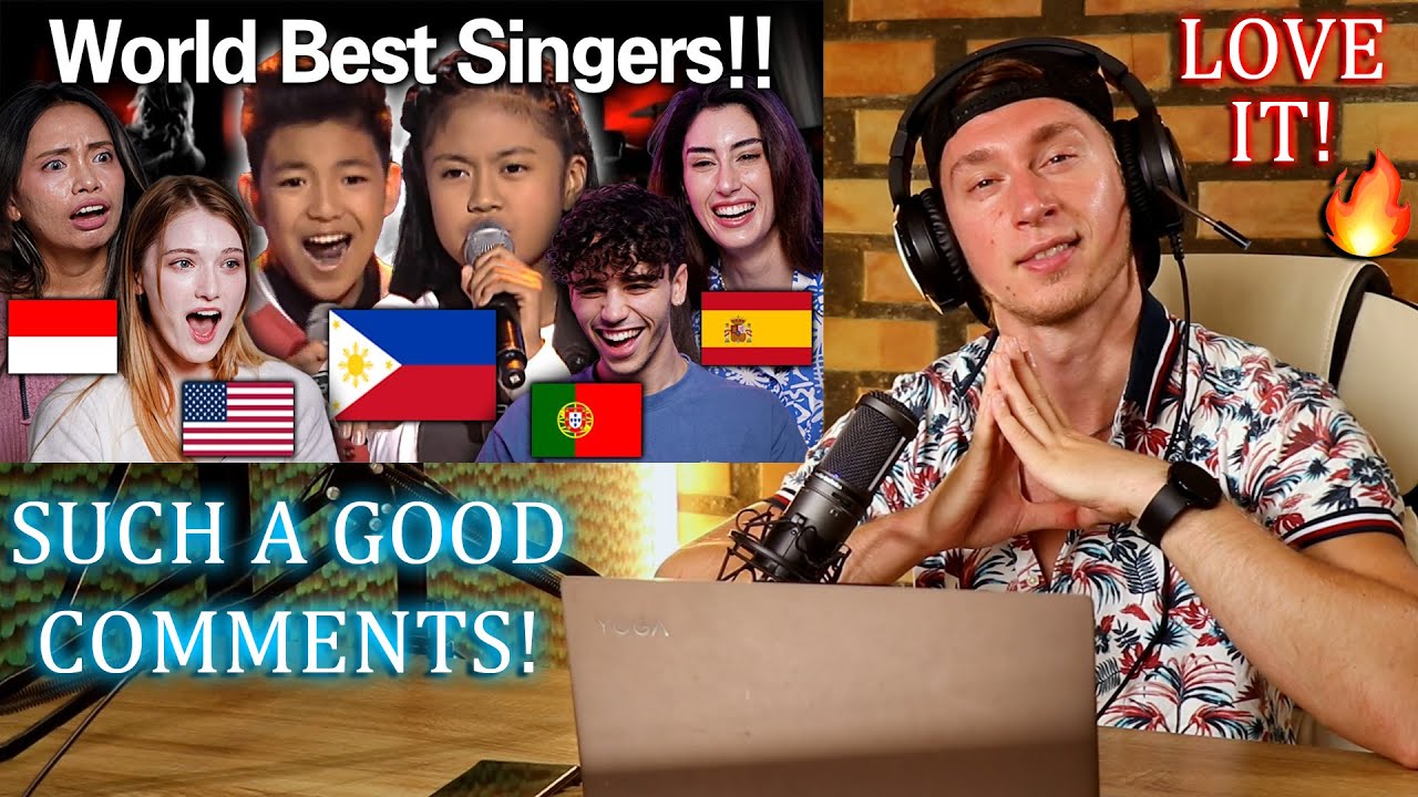 People Hear Filipino Kids Nailing English Songs For the First Time!!!( REACTION) | Singer Reaction!