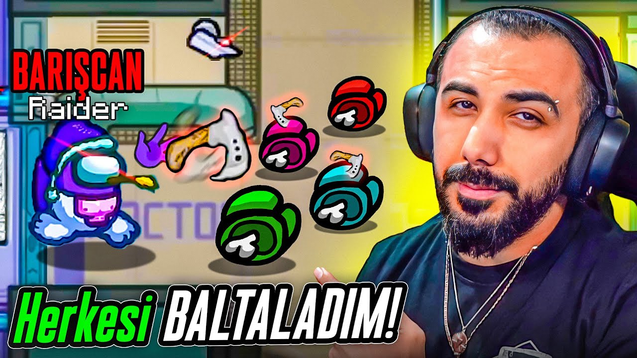 OYUNUN EN GÜÇLÜ BALTACI İMPOSTOR ROLÜ?! AMONGUS | Barış Can