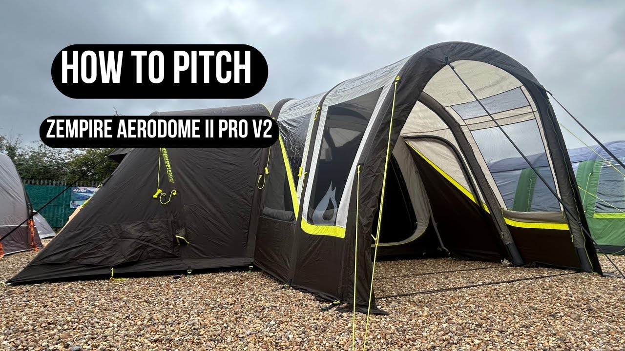 Pitching the Zempire Aerodome II Pro V2: Quick & Easy setup!