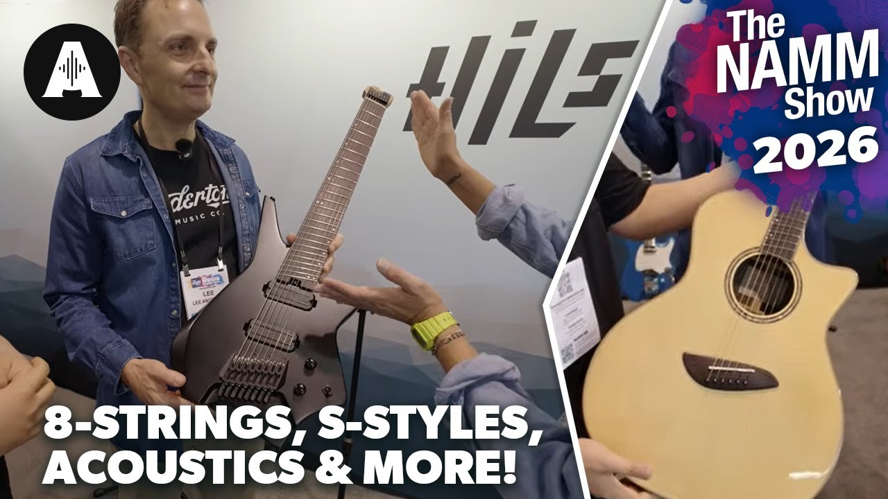 HILS Guitars & Prototypes: Baritone, 8-Strings, Acoustics... - NAMM 2026