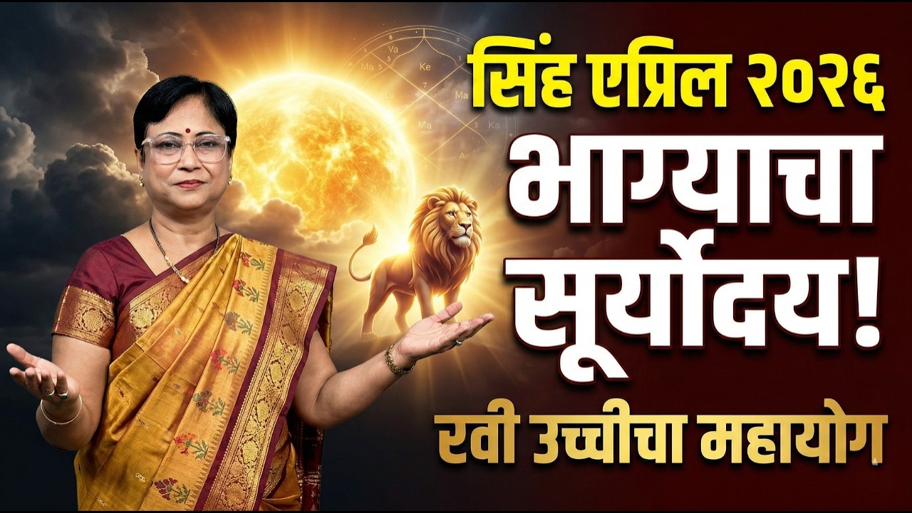 Simha Rashi April 2026 Rashifal | सिंह राशी एप्रिल २०२६ राशीफळ | Leo Monthly Horoscope