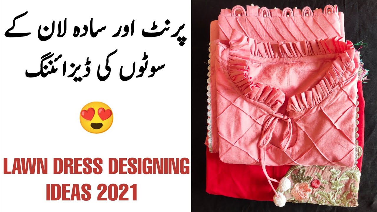 Summer Lawn Dress Design ideas 2021 / Printed Lawn Dress Designing