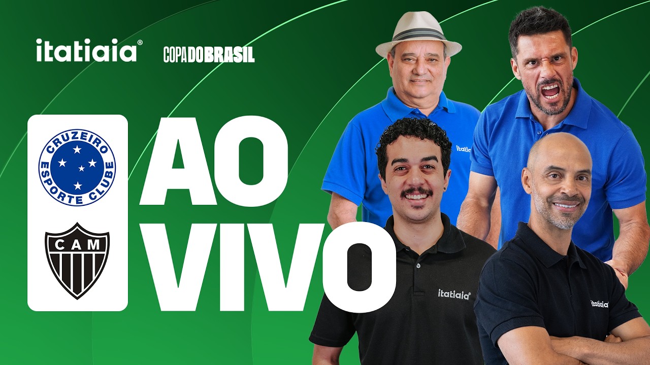 CRUZEIRO X ATL&Eacute;TICO AO VIVO NA ITATIAIA | REACT DA COPA DO BRASIL | QUARTAS DE FINAL