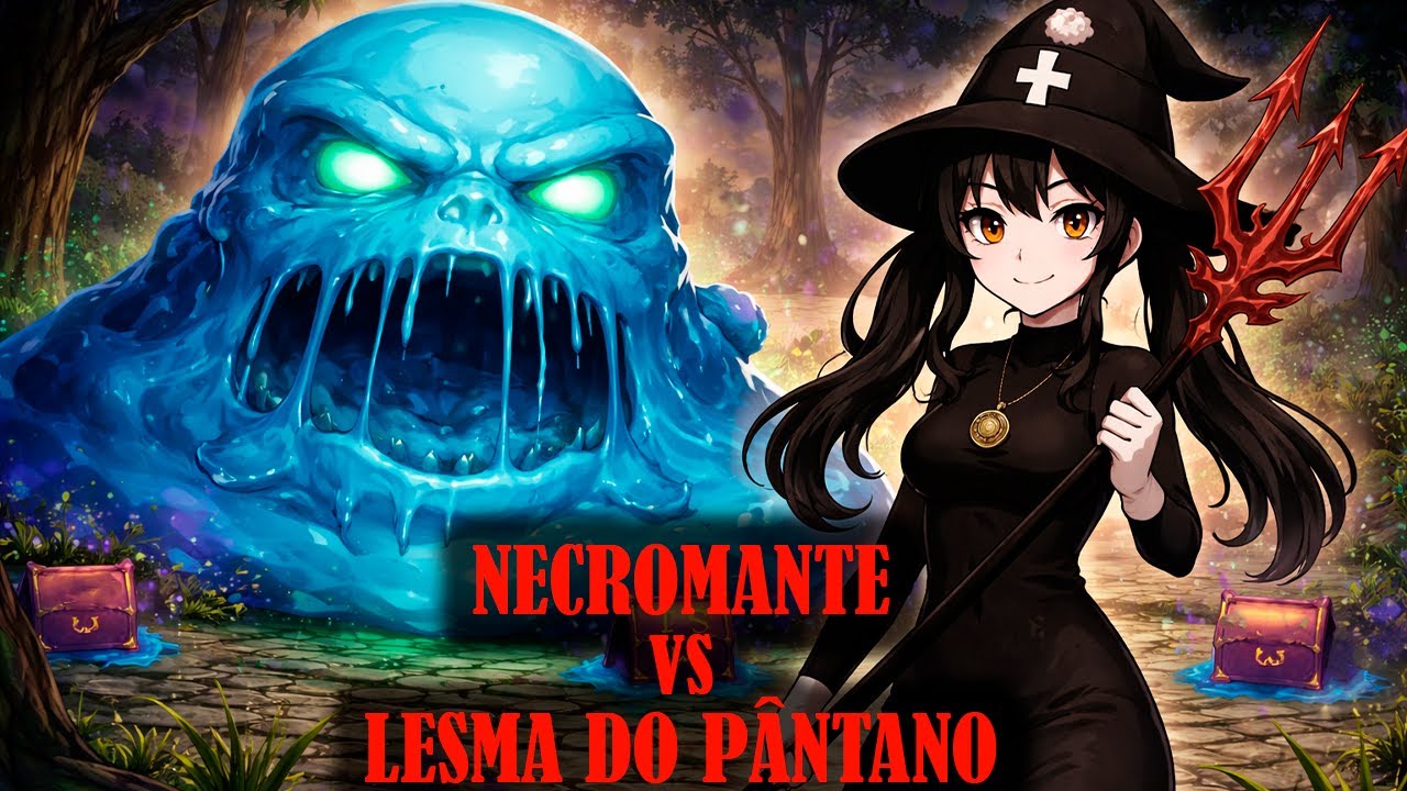 NECROMANTE VS LESMA DO PÂNTANO - WARSPEAR ONLINE