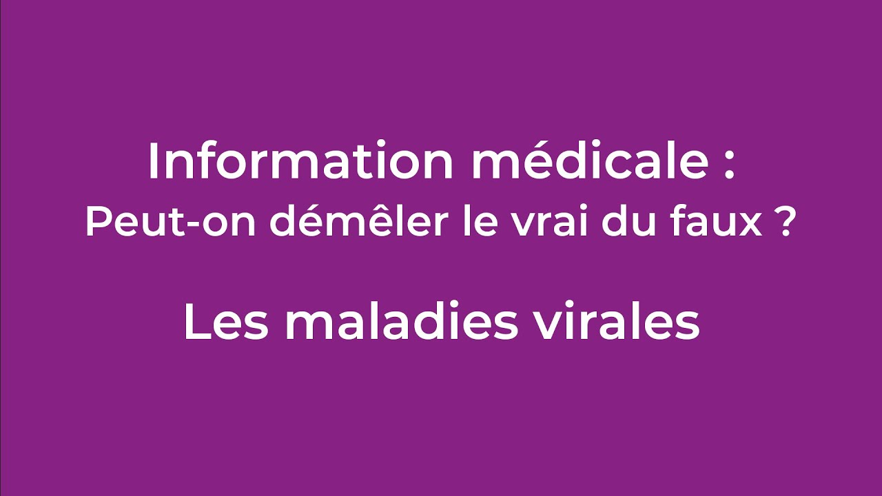 Conférence : « Les maladies dues à l'environnement »