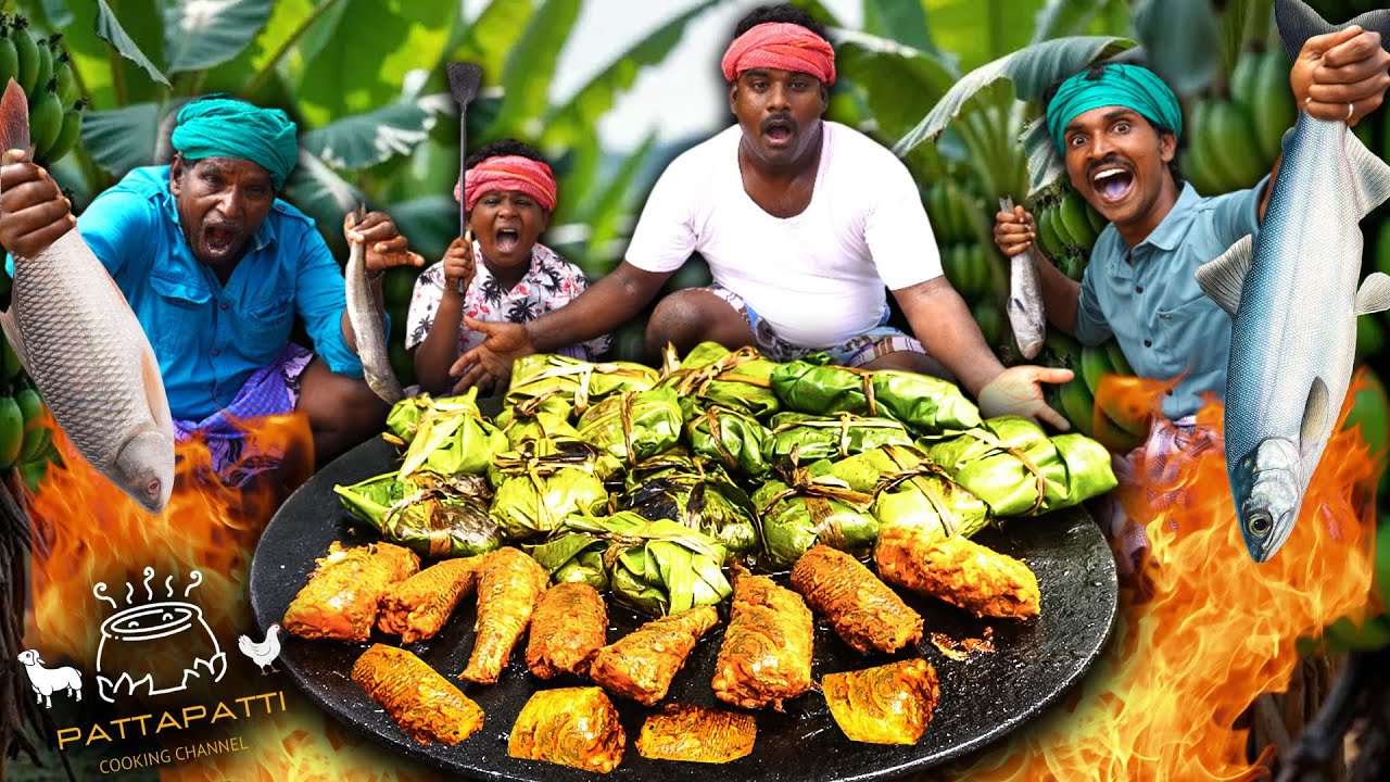 Meen Pollichathu | Fish Pollichathu | Kerala Recipes | Fish Fry | Pattapatti