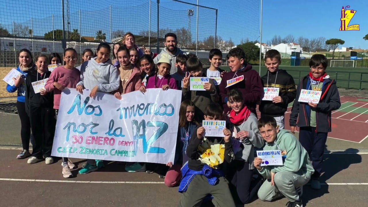 Día Escolar de la No Violencia y La Paz (CEIP Zenobia Camprubí 2023)