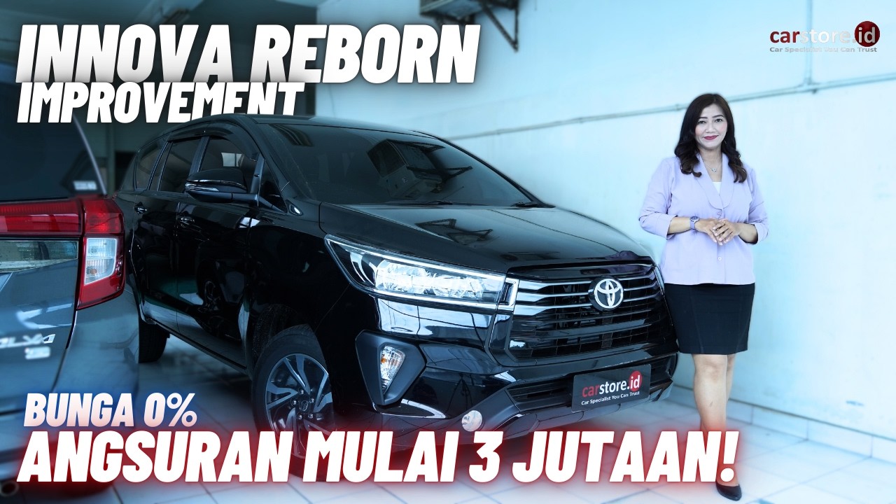 Upgrade Tampilan Harga dan Diskon Sama⁉️Review Toyota Innova Reborn 2.4 Facelift Improvement 2026