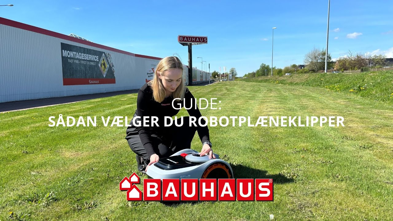 Guide: Sådan vælger du den rette robotplæneklipper