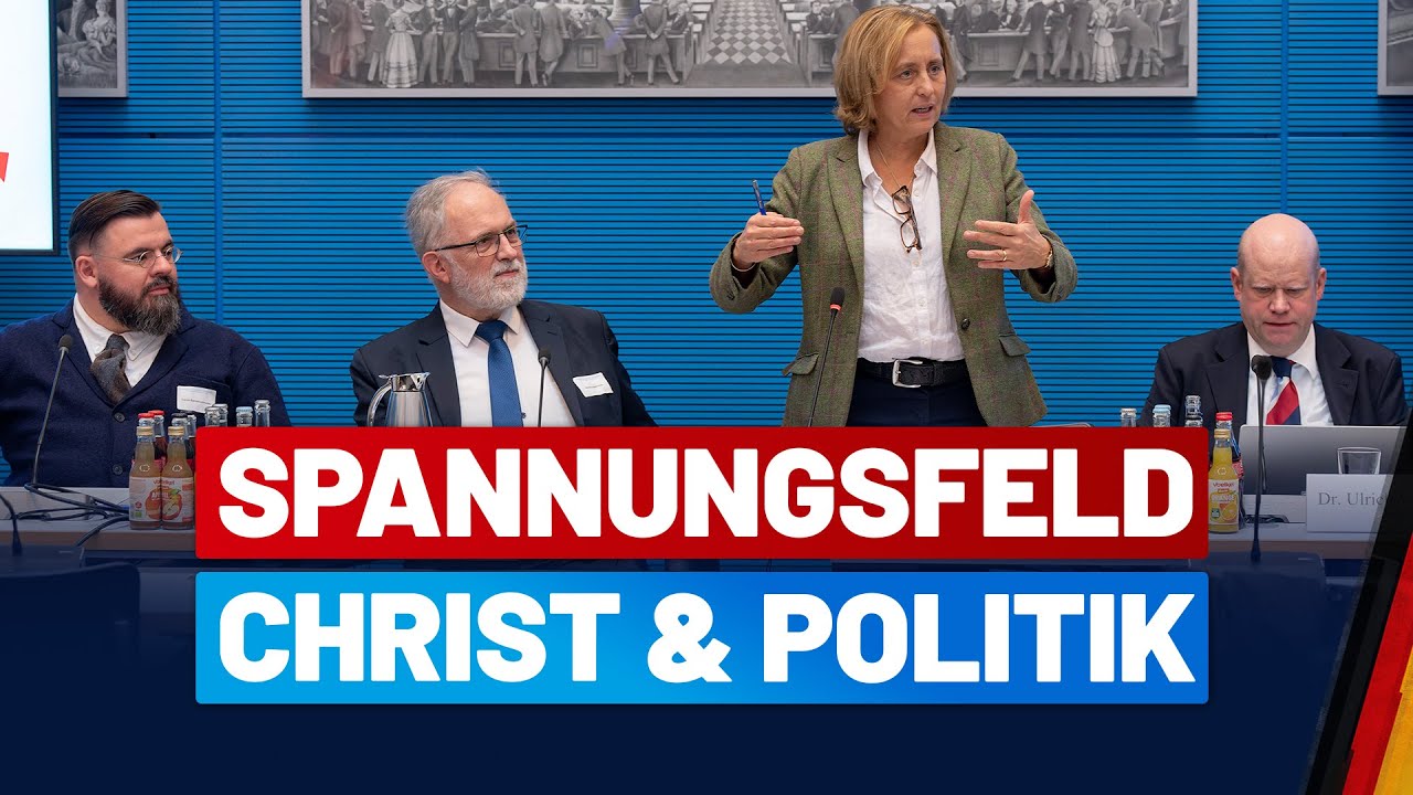 Spannungsfeld Christ und Politik – Vortragsveranstaltung der AfD-Fraktion im Bundestag