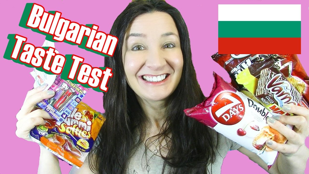 Bulgarian Taste Test - Bulgarian Candy and treats