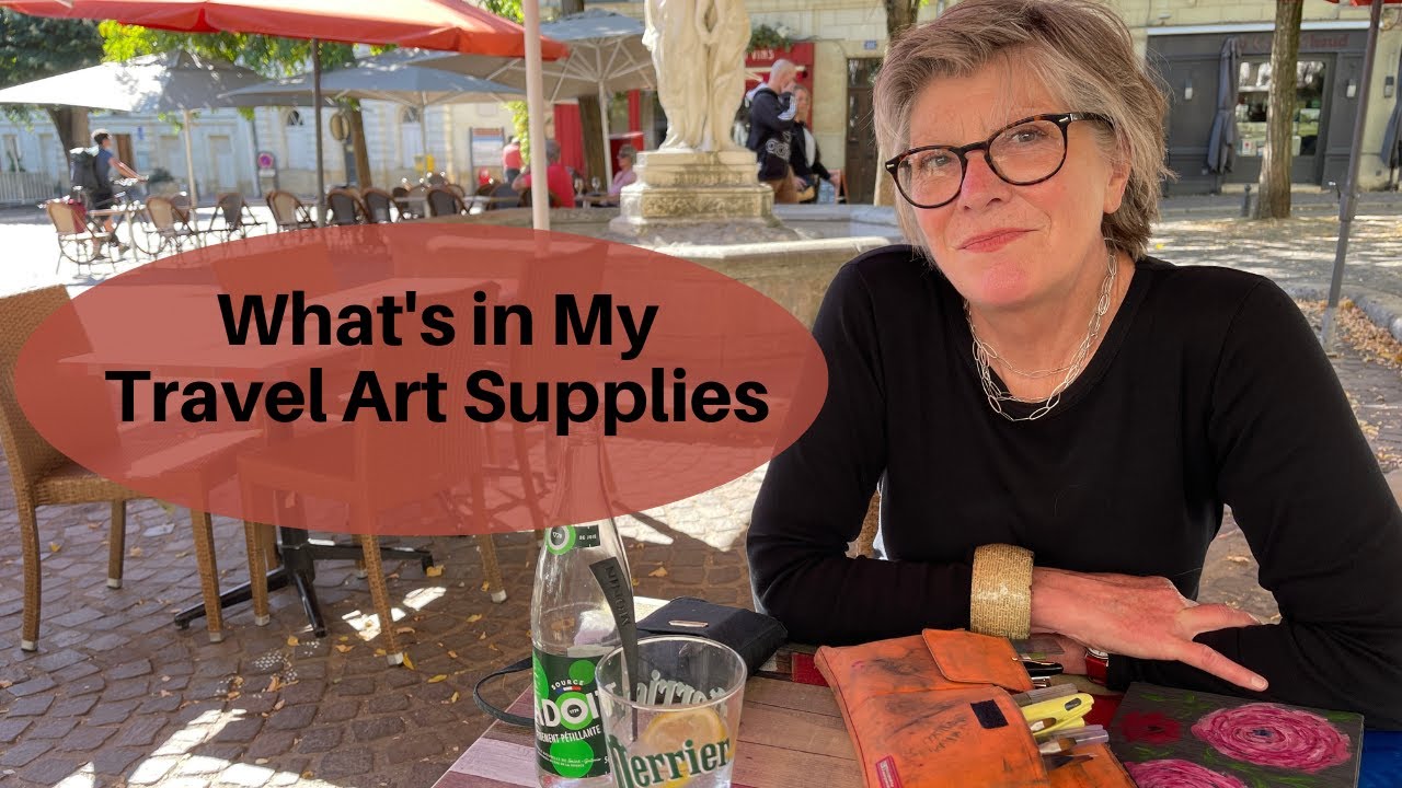 What's in My Travel Art Kit: Journal Keeping in France