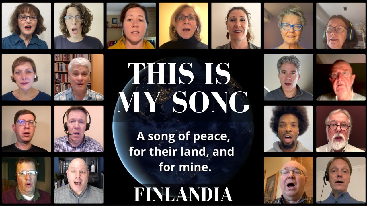 This Is My Song | Finlandia | Virtual Choir | Schola Diffusa | Jean Sibelius