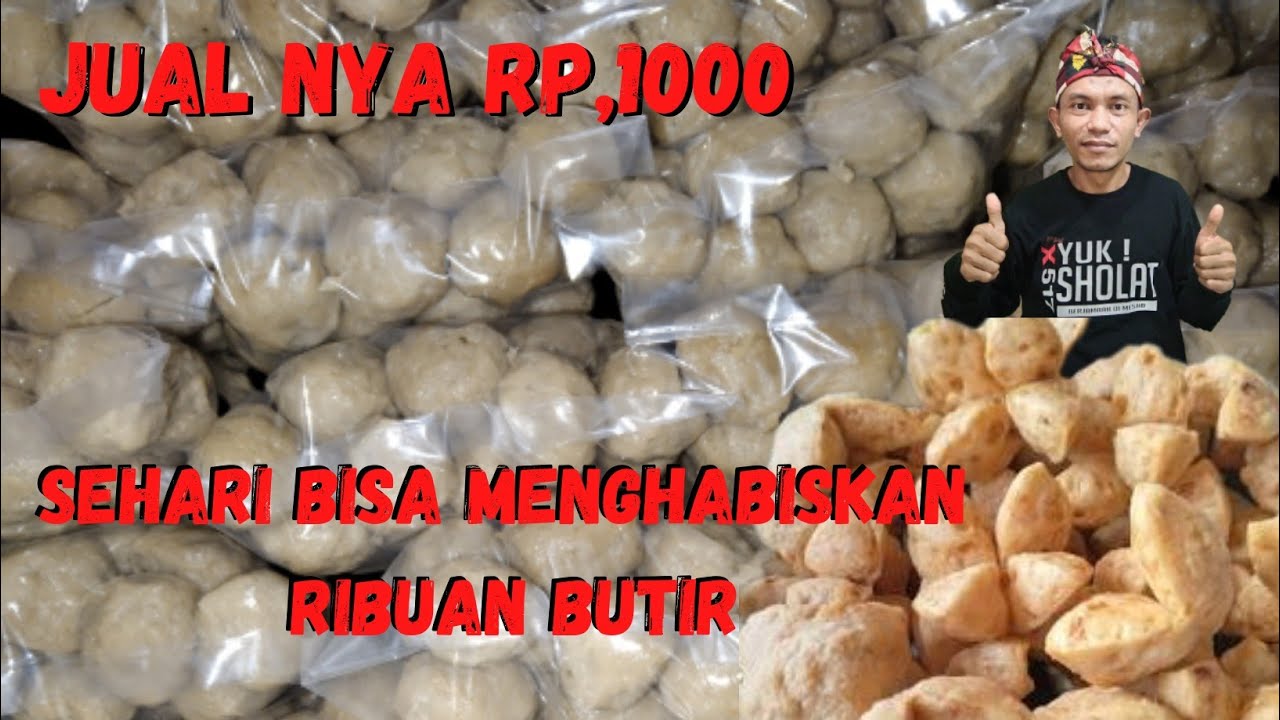 BERANI TAMPIL BEDA ‼️ UNTUNG BERLIPAT BAKSO GORENG MEKAR @Junai bae