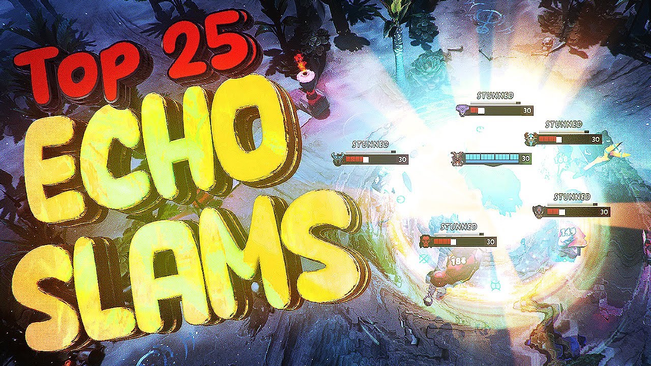 25 NAJLEPSZYCH Echo Slam&oacute;w w historii Dota 2