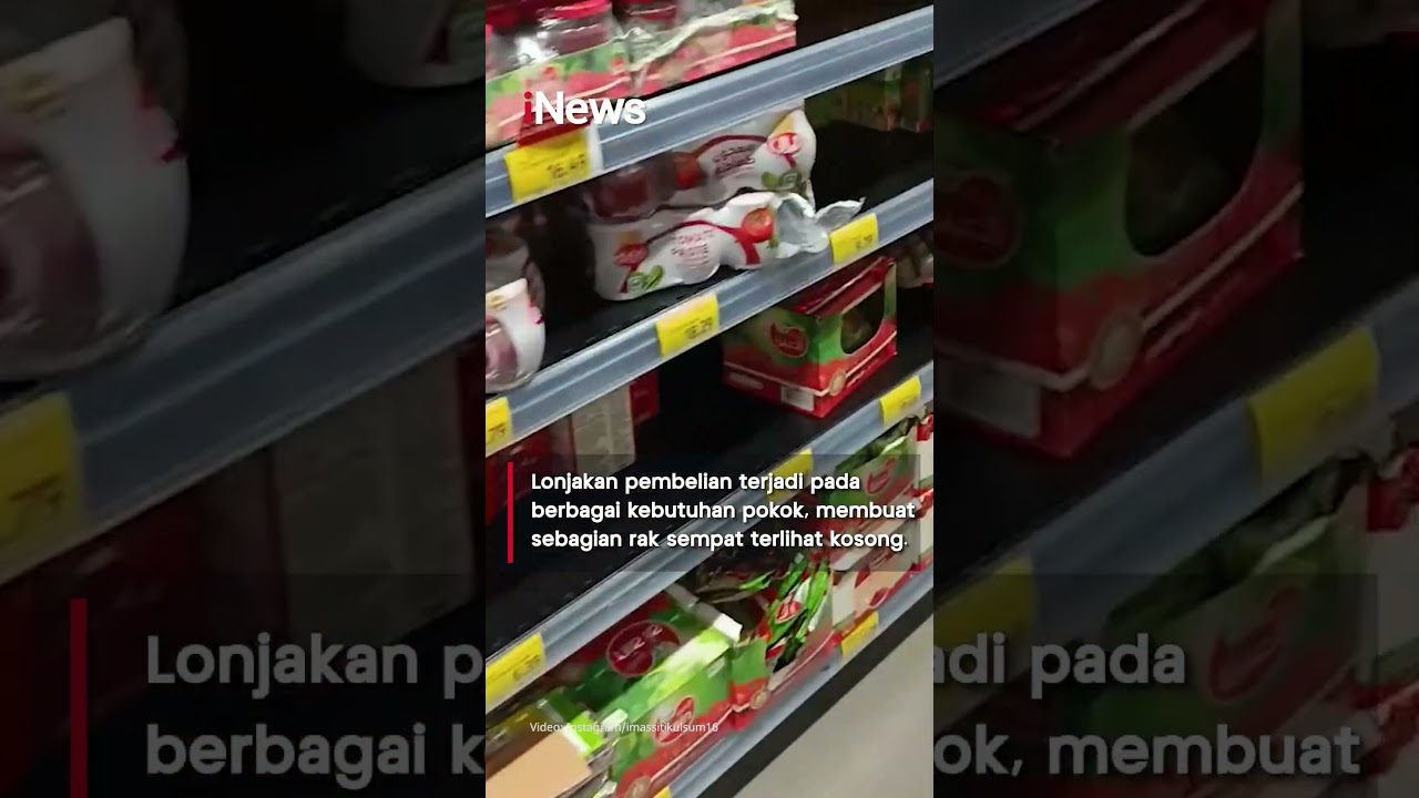 Warga Dubai Panic Buying usai Serangan Iran, Stok Supermarket Nyaris Kosong!