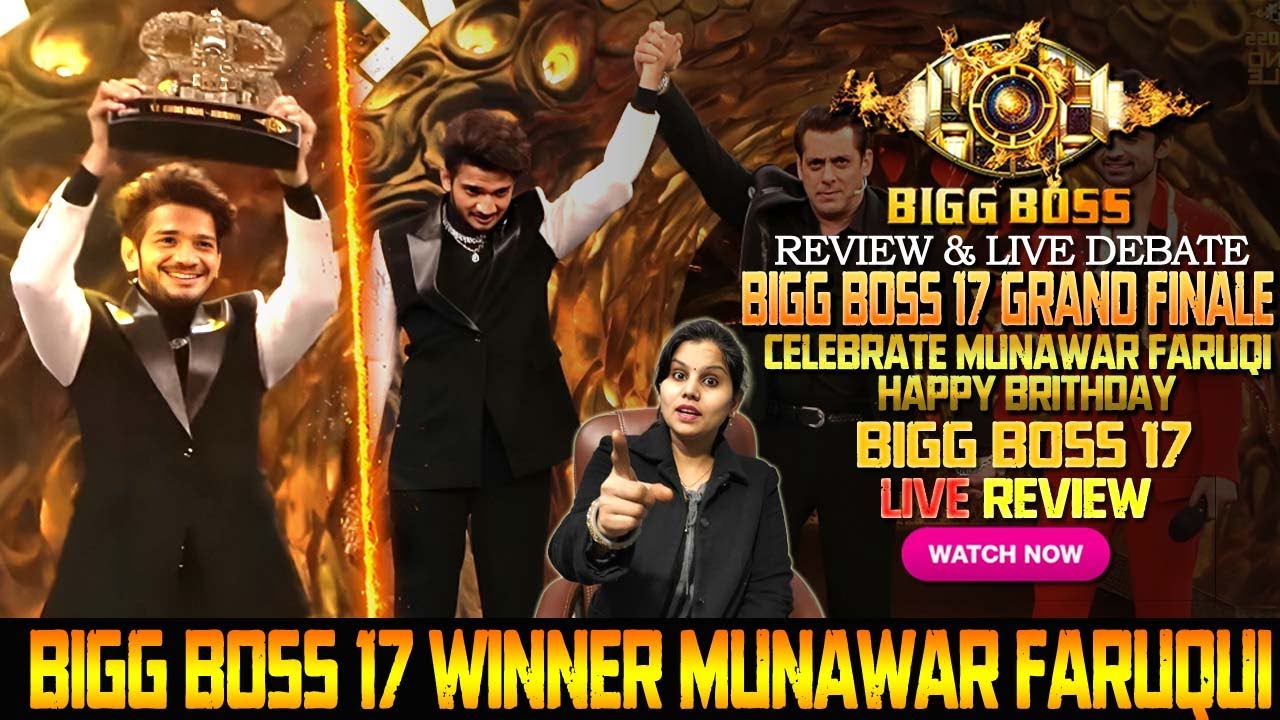 Bigg Boss 17 Winner Munawar Faruqui | Bigg Boss 17 Grand Finale Full Eposide Review
