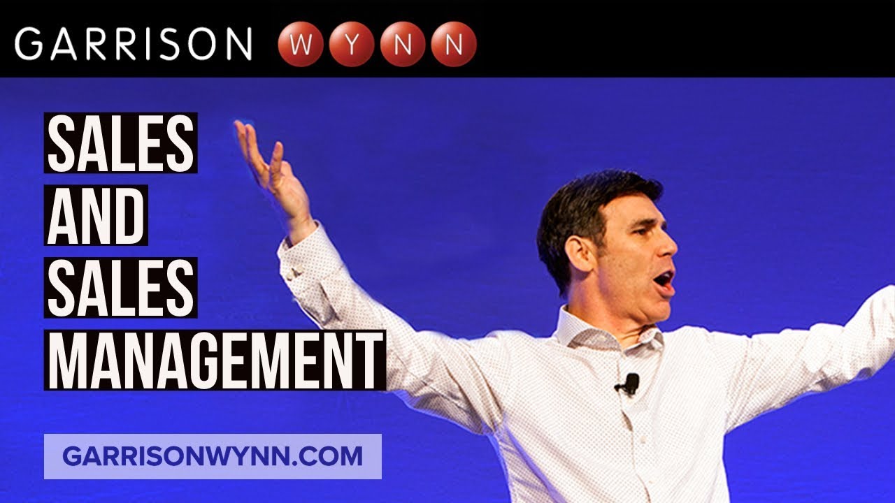 Motivational Sales Speaker and Sales Management Speaker Garrison Wynn